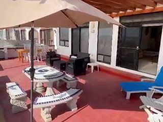 Casa en renta frente al mar | Terraza y vista al estero | Lengüeta Arenosa, Ensenada