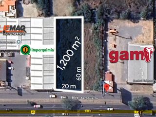 Terreno en Renta Blvd. Aeropuerto, San José el Alto, León, Guanajuato