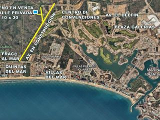 Terreno en Venta en Mazatlán cerca de Av. Sábalo-Cerritos | Lote de 300 m² con Alta Plusvalía