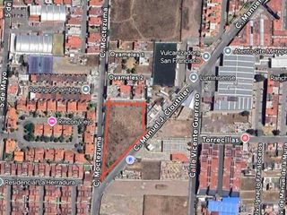 Terreno en venta en Metepec, en esquina