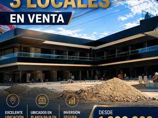 LOCALES CON OPCIÓN EN VENTA O RENTA EN PLAZA CARLOTTA