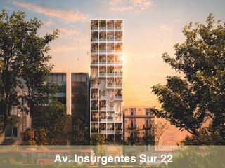 DEPARTAMENTO NUEVO INSURGENTES SUR 22 EN EL CORAZÓN DE REFORMA