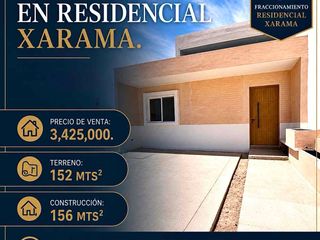 CASA NUEVA EN VENTA EN RESIDENCIAL XARAMA