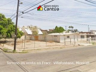 Casa en venta con amplio terreno | esquina estratégica | Villafontana Mexicali