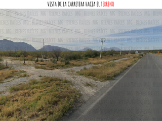 Terreno en venta ubicado a pie de la Carretera Monterrey - Colombia, frente a la Asociación Ganadera de Villaldama
