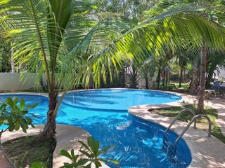 Se renta casa amueblada en Los Olivos, Playa del Carmen