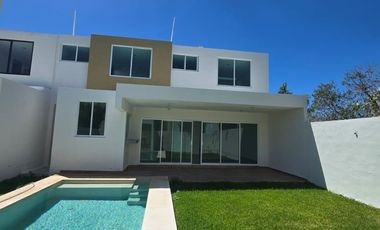 CASA EN VENTA EN PRADERAS DEL MAYAB 4 HABITACIONES