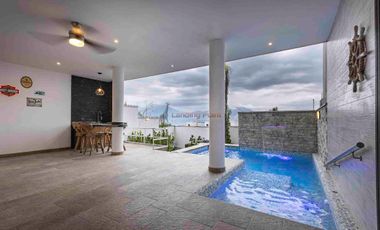 Casa con alberca | Habitación PB · Triple altura · Diagonal a parque | Cumbres Elite Premier Everest Monterrey