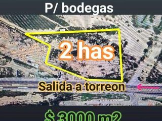Terreno Industrial en Venta, 20000 m², Saltillo