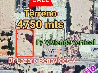 Terreno Comercial en Venta, 4750 m², Excelente Ubicación en Saltillo