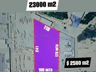 Venta Terreno de 23,000 m²