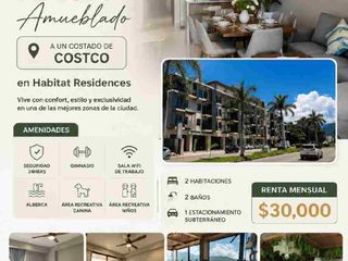 Renta Departamento Nuevo Amueblado en Puerto Vallarta