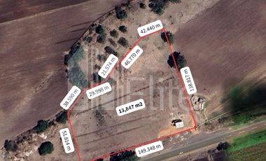 TERRENO EN VENTA A 2KM DE LA CARRETERA QUERETARO-MEXICO