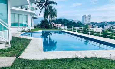 DEPTO CON VISTA Y ALBERCA EN ACAPULCO
