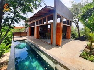 Casa con estupenda vista al mar en San Agustinillo