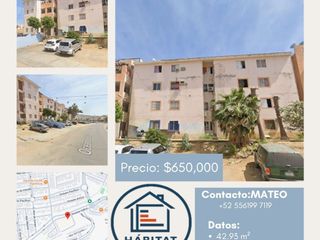 DEPARTAMENTO EN VENTA EXCELENTE OPORTUNIDAD DE REMATE BANCARIO
