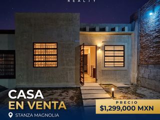 CASA EN VENTA EN STANZA MAGNOLIA MAZATLÁN