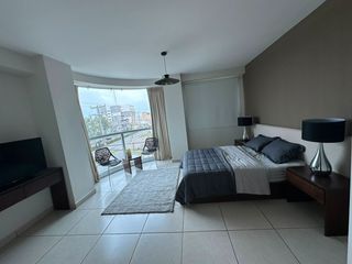 Renta Departamento Amueblado Zona Norte 5 min de La Salle y Plaza mayor con amenidades como alberca