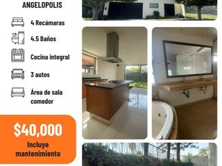 Renta de amplia casa en cluster La Isla