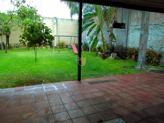 Casa en venta con doble frente y un hermoso jardín, Jauja Tonala