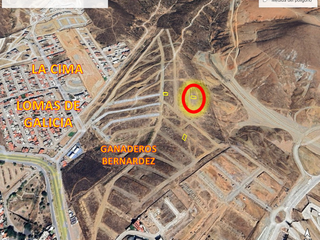 Dos Terrenos en Venta en Zacatecas, en Col. Ganaderos Bernárdez, cuenta con 250 m2 de terreno c/u. Excelente ubicación en área de crecimiento, uno en