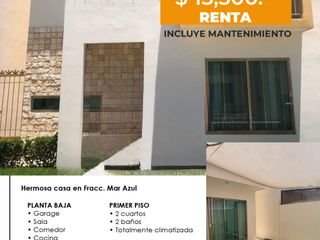 Casa en Fraccionamiento Mar Azul