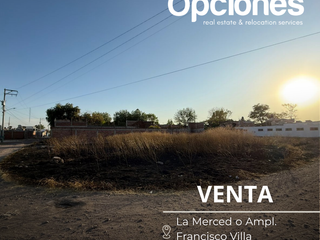 Terreno en Venta en Col. La Merced o Ampliación Francisco Villa