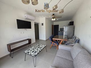 Departamento amueblado de dos habitaciones cerca de Nuevo Nayarit