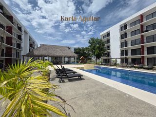 Departamento amueblado de dos habitaciones cerca de Nuevo Nayarit