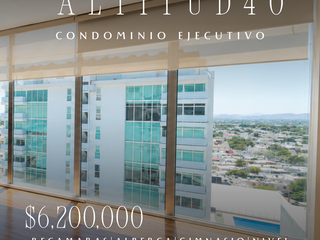 CONDOMINIO EJECUTIVO EN VENTA TORRE ALTITUD 40