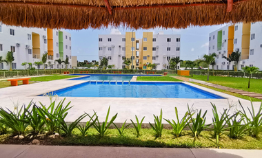 🏝️ ¡Depa con ALBERCA en Cancún! Zona con gran crecimiento a precio de remate 🏊‍♂️✨