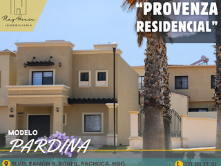 RENTA DE CASA EN PROVENZA RESIDENCIAL, ZONA PLATEADA, PACHUCA