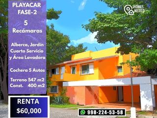 Palayacar Casa en Renta 5 Recamaras