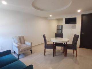 Departamento amueblado en renta en Ciudad del Carmen🏡 📍Calle 66 Col. Camaroneros