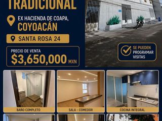 ESTRENA TU NUEVO DEPARTAMENTO EN COYOACÁN, LA MEJOR UBICACIÓN