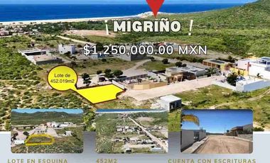 Lote en Venta en Migriño Los Cabos
