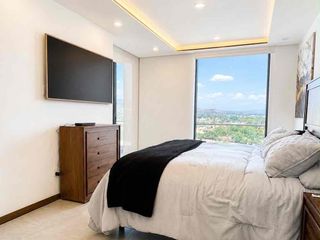 Departamebto amueblado en Torre nymphe con alberca, gym, pádel y sauna.