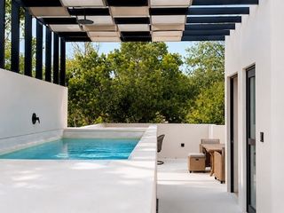 FENOMENAL CASA EN RENTA OJO, Rooftop con alberca privada y área de asador
