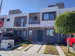 Casa en renta de 3 recámaras con amplio patio de 31 m² y calentador solar – Zakia, Querétaro