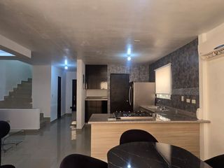 CASA EN RENTA AMUEBLADA EN LA ENCOMIENDA RESIDENCIAL, ESCOBEDO, NUEVO LEON.