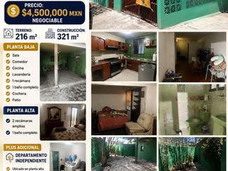 CASA EN VENTA Centro de Santa Catarina, Nuevo León