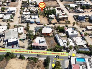 LOTE DE 422M² LISTO PARA CONSTRUIR EN LIENZO CHARRO, CABO SAN LUCAS | AREA SUNSET A 15 MIN DE LA MARINA- CVR