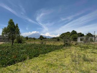Terreno de 3,500 m2 en venta en San Pedro Cholula, a 10 minutos de la zona centro y 8 minutos de Zerezotla, ideal para rancho, restaurante, casa vacacional.