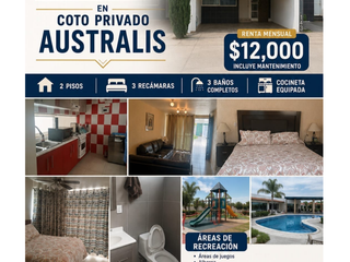 CASA EN RENTA EN AUSTRALIS