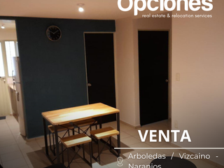 Departamento en Venta en Arboledas Cd. Bajío, Clúster Vizcaíno, Calle Naranjos