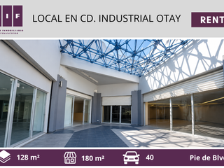 LOCAL EN RENTA | OTAY CD. INDUSTRIAL | 180 M2