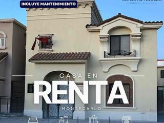 Casa Amueblada en Renta