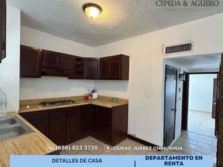 Amplio departamento en renta