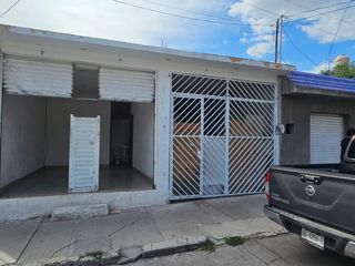 Venta Casa de OPORTUNIDAD en Fracc Ojocaliente 1 Es de Una planta y cuenta con Local Comercial Solo Contado