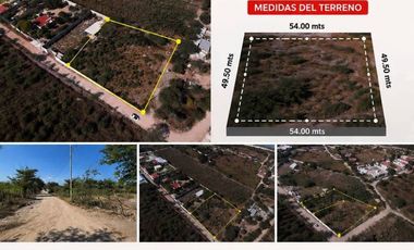 TERRENO EN VENTA DE 2555 M2 EN ZONA DE TERAN CUCHILLA SANTA ROSA